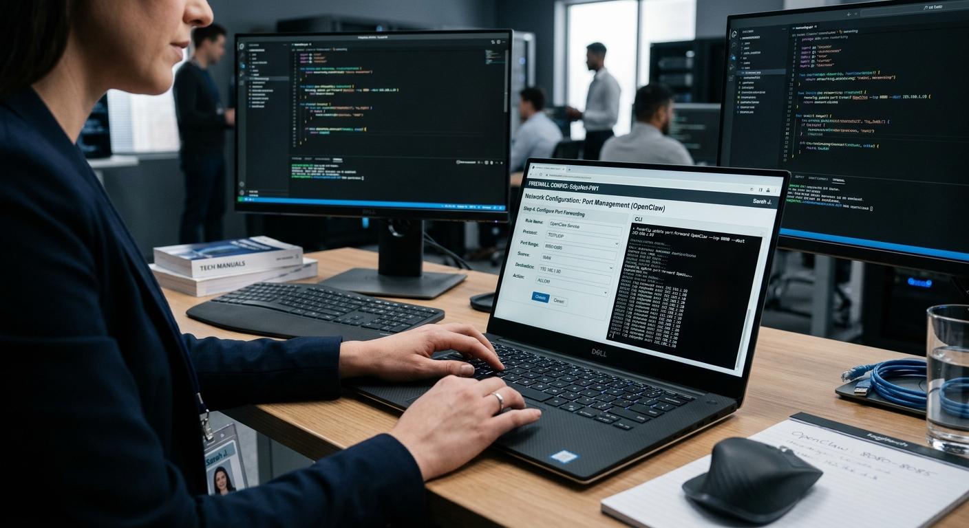 Hoe open je OpenClaw poorten stap voor stap